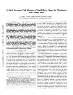 Scalable Coverage Path Planning of Multi-Robot Teams for Monitoring
  Non-Convex Areas