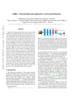 LiBRe: A Practical Bayesian Approach to Adversarial Detection