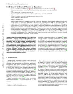 Stiff Neural Ordinary Differential Equations