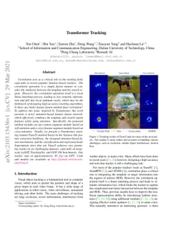 Transformer Tracking