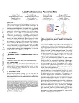 Local Collaborative Autoencoders