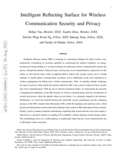 Intelligent Reflecting Surface for Wireless Communication Security and
  Privacy