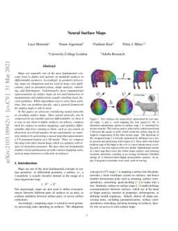 Neural Surface Maps