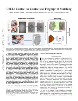 C2CL: Contact to Contactless Fingerprint Matching