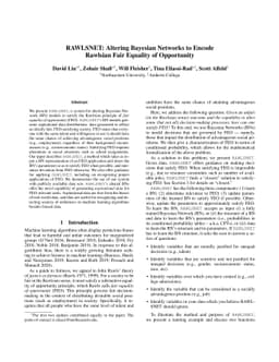 RAWLSNET: Altering Bayesian Networks to Encode Rawlsian Fair Equality of
  Opportunity