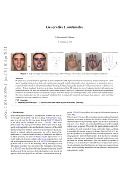 Generative Landmarks