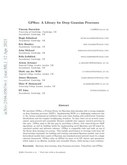 GPflux: A Library for Deep Gaussian Processes