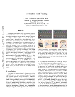Localization-Based Tracking