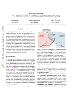 Rehearsal revealed: The limits and merits of revisiting samples in
  continual learning
