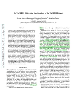 Re-TACRED: Addressing Shortcomings of the TACRED Dataset