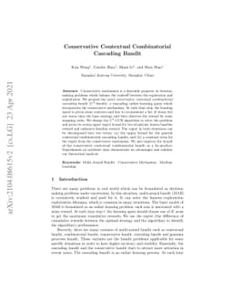 Conservative Contextual Combinatorial Cascading Bandit