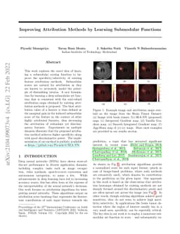 Improving Attribution Methods by Learning Submodular Functions