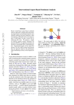 Interventional Aspect-Based Sentiment Analysis