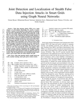 Joint Detection and Localization of Stealth False Data Injection Attacks
  in Smart Grids using Graph Neural Networks