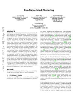 Fair-Capacitated Clustering