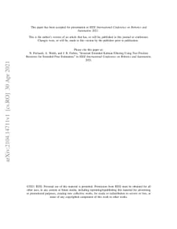 Invariant Extended Kalman Filtering Using Two Position Receivers for
  Extended Pose Estimation