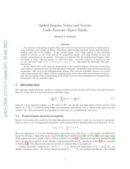 Spiked Singular Values and Vectors under Extreme Aspect Ratios