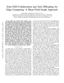 Joint D2D Collaboration and Task Offloading for Edge Computing: A Mean
  Field Graph Approach