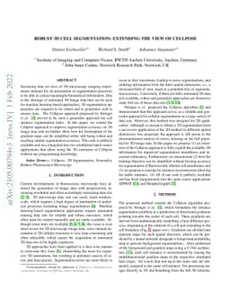 Robust 3D Cell Segmentation: Extending the View of Cellpose