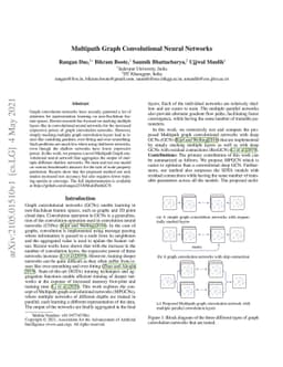 Multipath Graph Convolutional Neural Networks