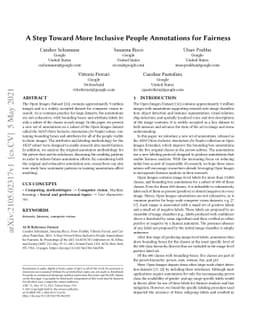 A Step Toward More Inclusive People Annotations for Fairness