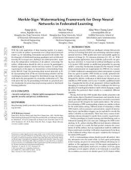 Towards Practical Watermark for Deep Neural Networks in Federated
  Learning
