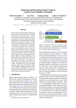 Measuring and Increasing Context Usage in Context-Aware Machine
  Translation