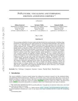 PyPlutchik: visualising and comparing emotion-annotated corpora