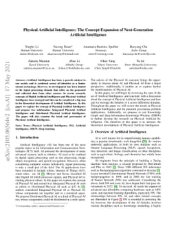 Physical Artificial Intelligence: The Concept Expansion of
  Next-Generation Artificial Intelligence