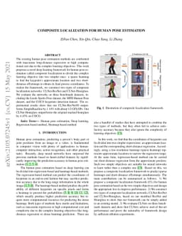 Composite Localization for Human Pose Estimation