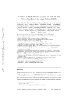 Advances in Multi-Variate Analysis Methods for New Physics Searches at
  the Large Hadron Collider