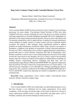 Deep Active Contours Using Locally Controlled Distance Vector Flow