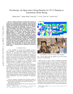 Fast-Racing: An Open-source Strong Baseline for SE(3) Planning in
  Autonomous Drone Racing
