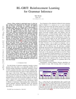 RL-GRIT: Reinforcement Learning for Grammar Inference