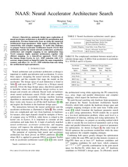 NAAS: Neural Accelerator Architecture Search