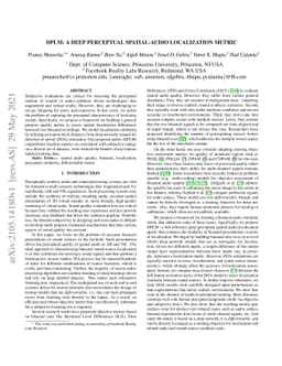DPLM: A Deep Perceptual Spatial-Audio Localization Metric