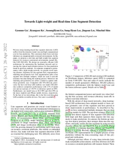 Towards Light-weight and Real-time Line Segment Detection