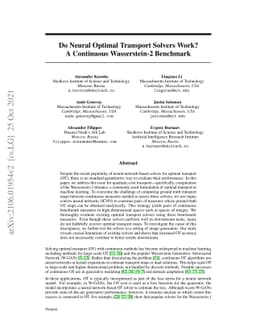 Do Neural Optimal Transport Solvers Work? A Continuous Wasserstein-2
  Benchmark