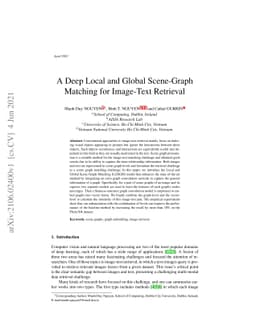 A Deep Local and Global Scene-Graph Matching for Image-Text Retrieval
