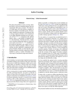 Active Covering