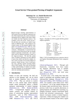 Great Service! Fine-grained Parsing of Implicit Arguments