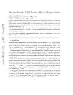 Tight Lower Bounds for the RMR Complexity of Recoverable Mutual
  Exclusion