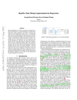 RegMix: Data Mixing Augmentation for Regression