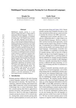 Multilingual Neural Semantic Parsing for Low-Resourced Languages