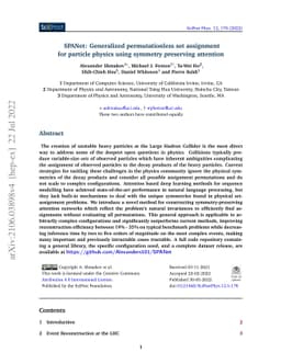 SPANet: Generalized Permutationless Set Assignment for Particle Physics
  using Symmetry Preserving Attention