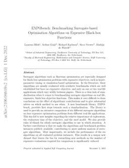 EXPObench: Benchmarking Surrogate-based Optimisation Algorithms on
  Expensive Black-box Functions
