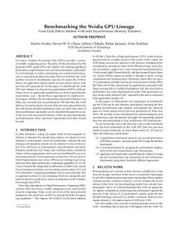 Benchmarking the Nvidia GPU Lineage: From Early K80 to Modern A100 with
  Asynchronous Memory Transfers
