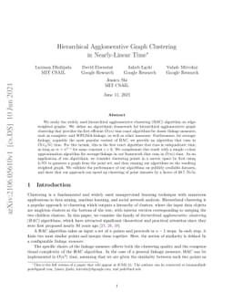 Hierarchical Agglomerative Graph Clustering in Nearly-Linear Time