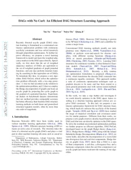 DAGs with No Curl: An Efficient DAG Structure Learning Approach