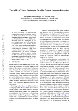 TweeNLP: A Twitter Exploration Portal for Natural Language Processing